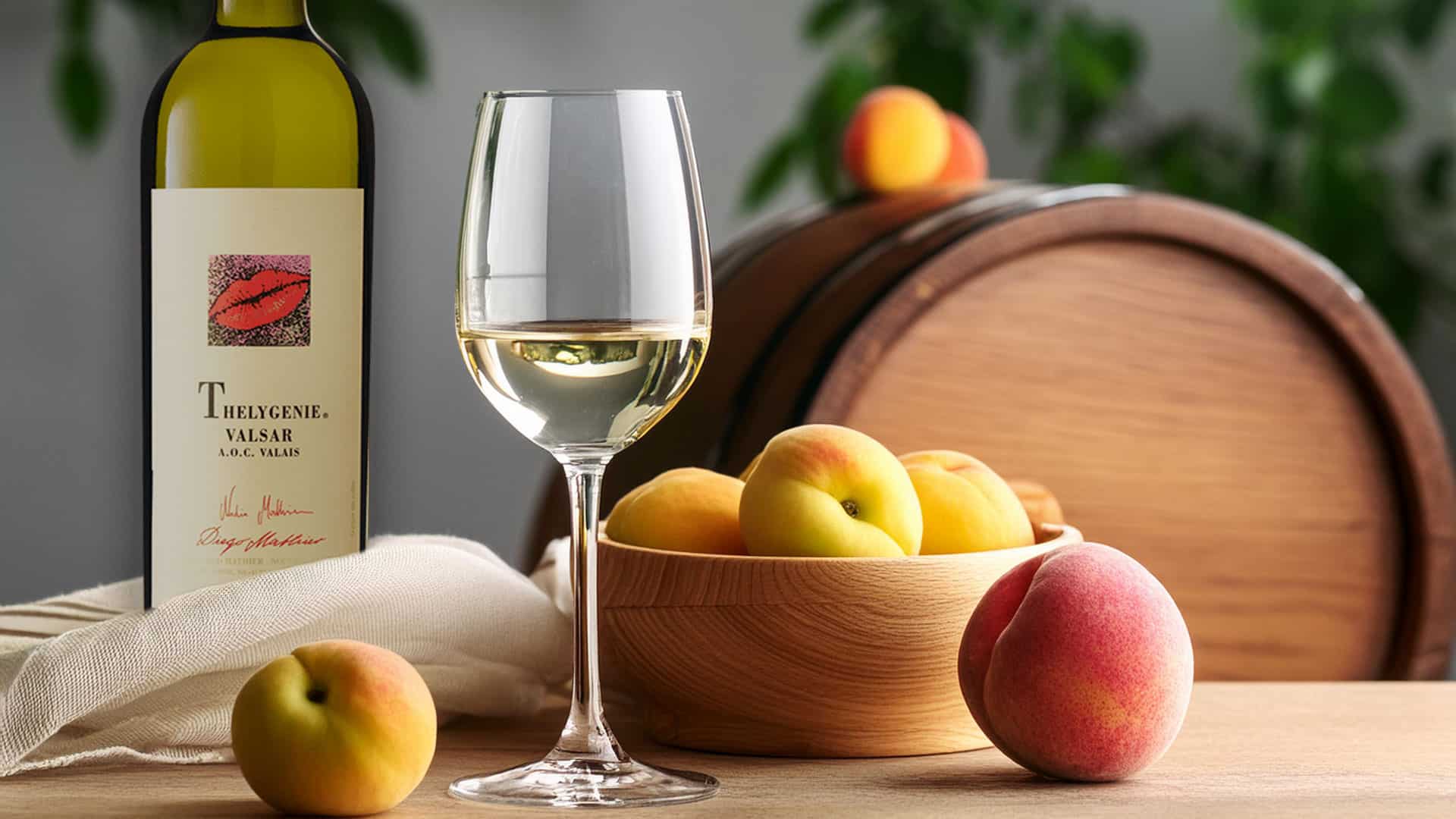 Chardonnay: Die vielfältige Rebsorte für jeden Anlass 8 chardonnay thelygenie VALSAR weiss apfel pfirsich