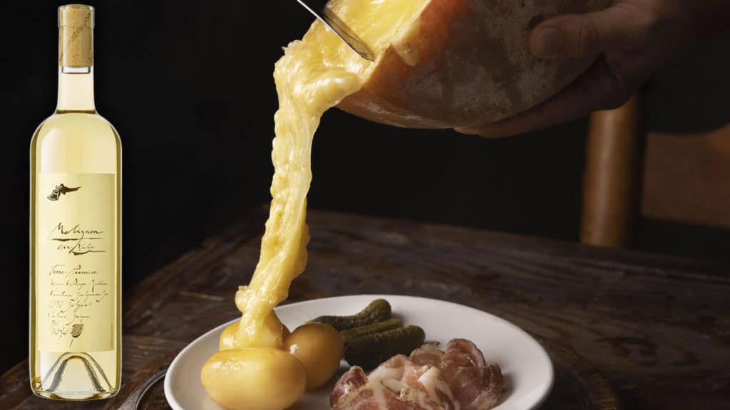 Chasselas-Trauben mit Raclette-Genuss – passende Kombination zu Walliser Käse