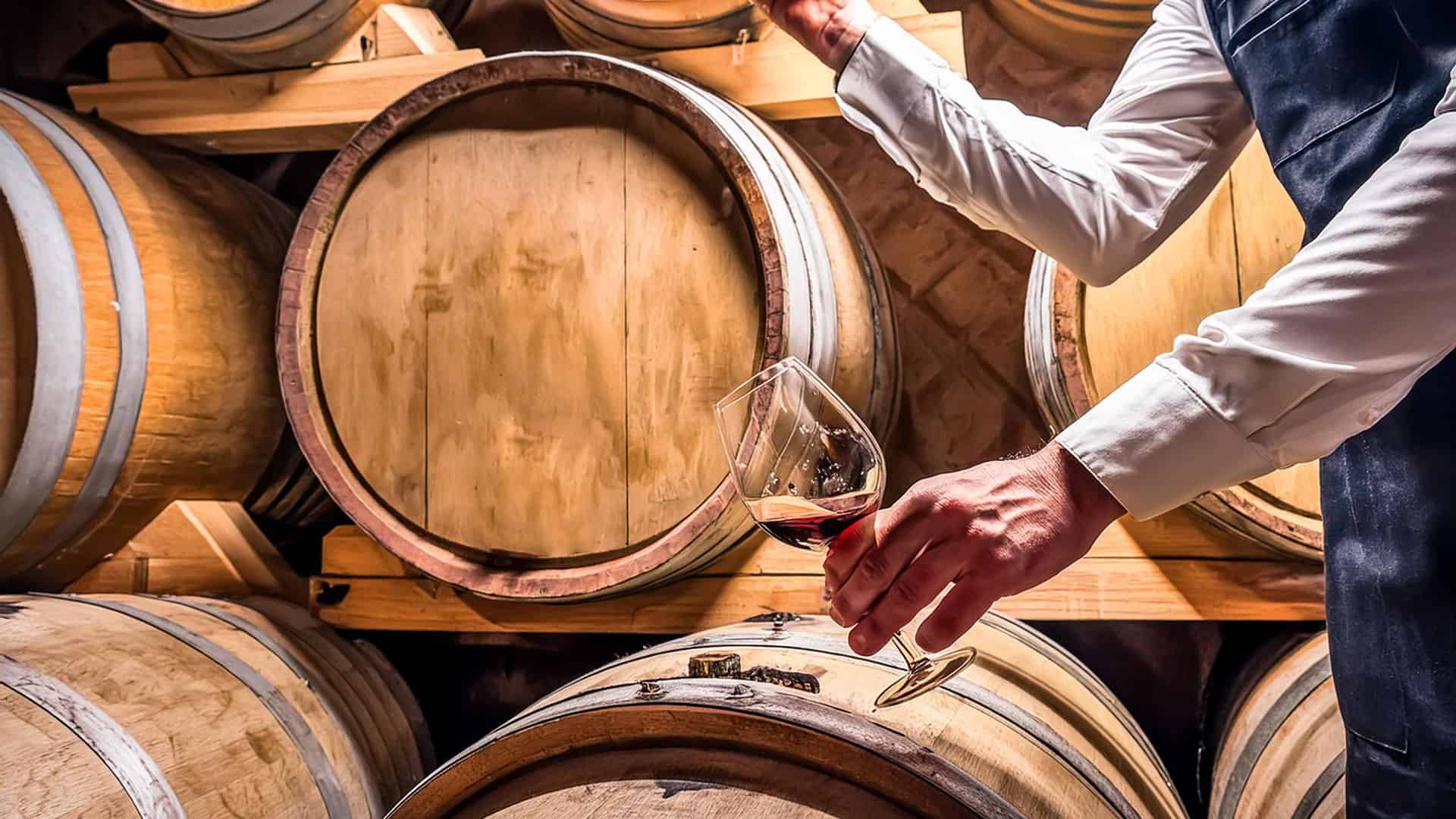 cuvee kellermeister bei der arbeit