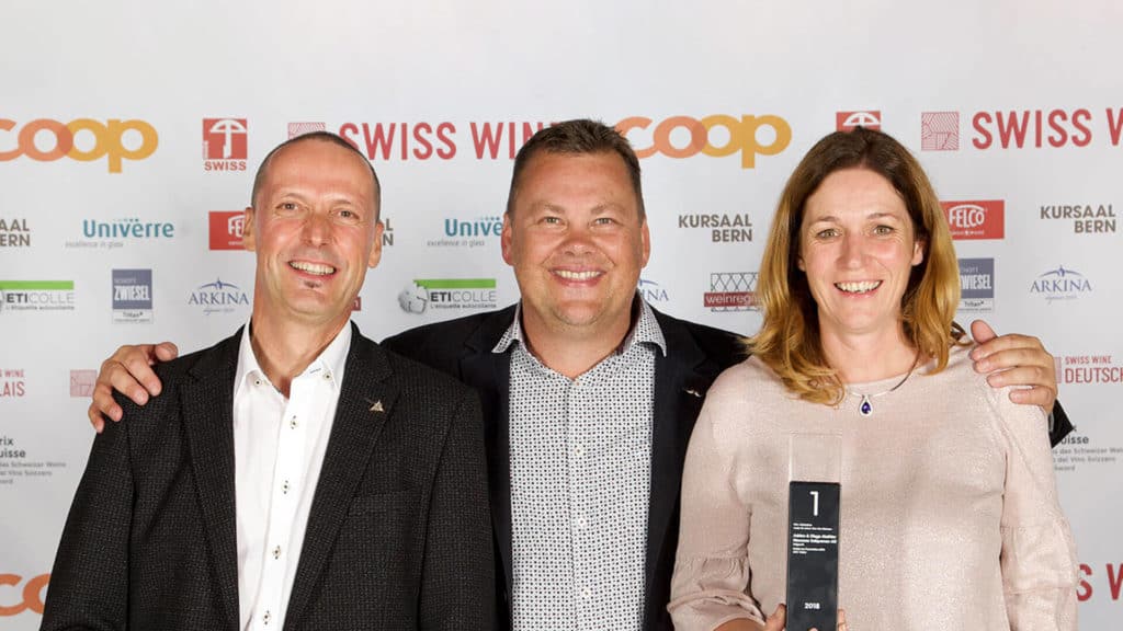 Cédric, Diego und Nadia - Petite Arvine-Trauben – meisterliche 