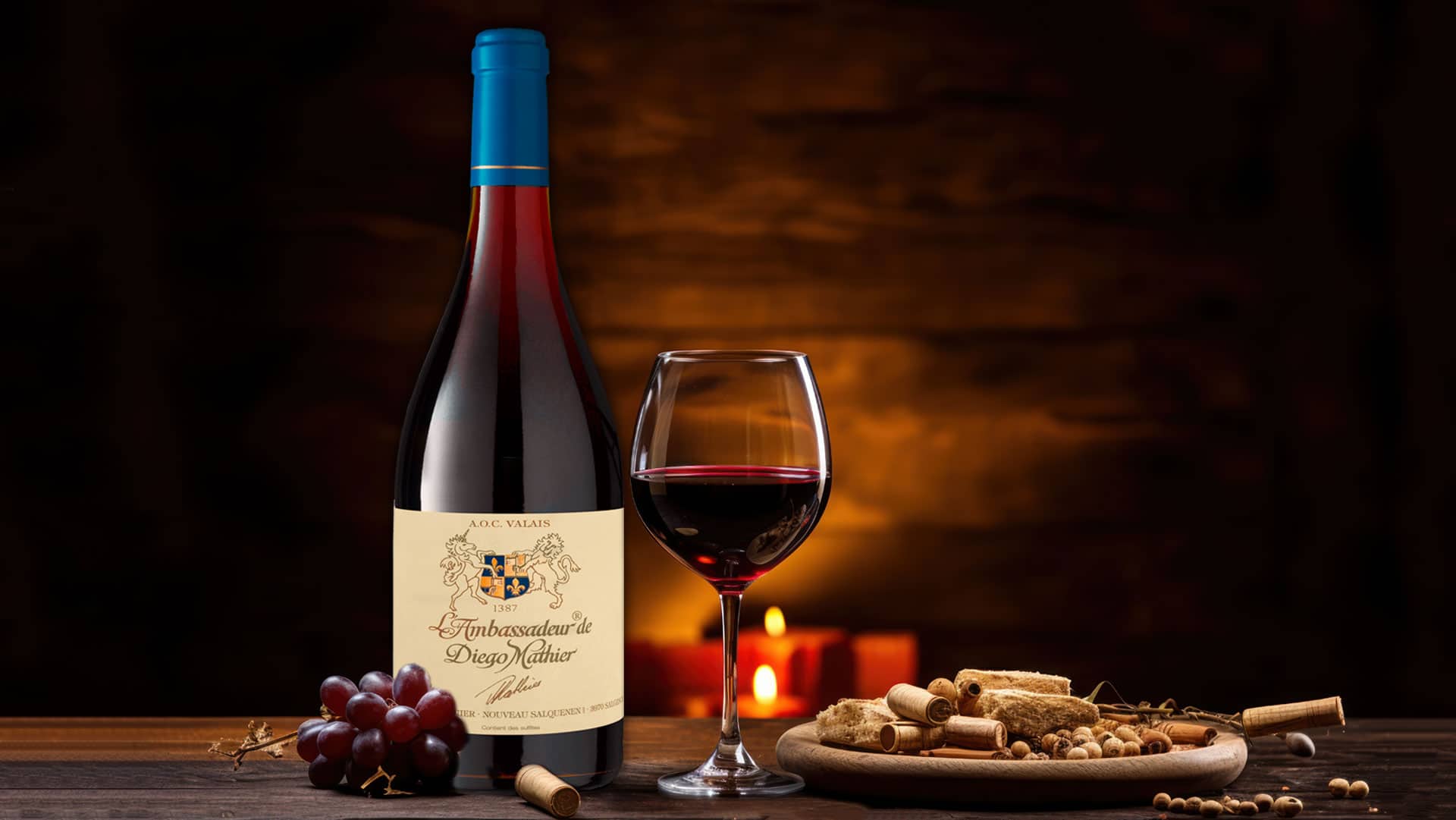 Die besten Rotweine für jeden Geschmack 7 rotwein ambassadeur rot mit weinglas