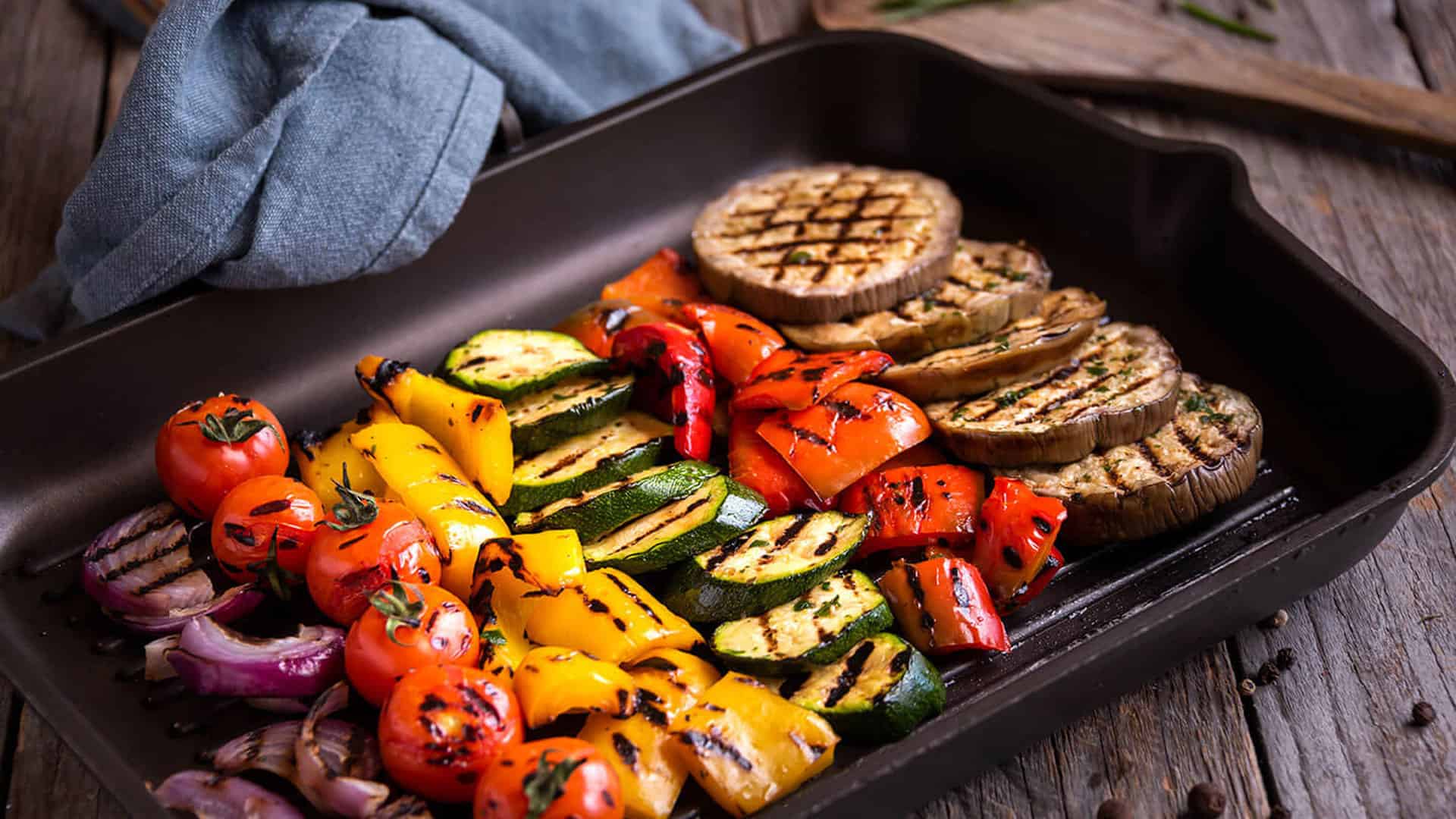 wein bbq grillgemuese