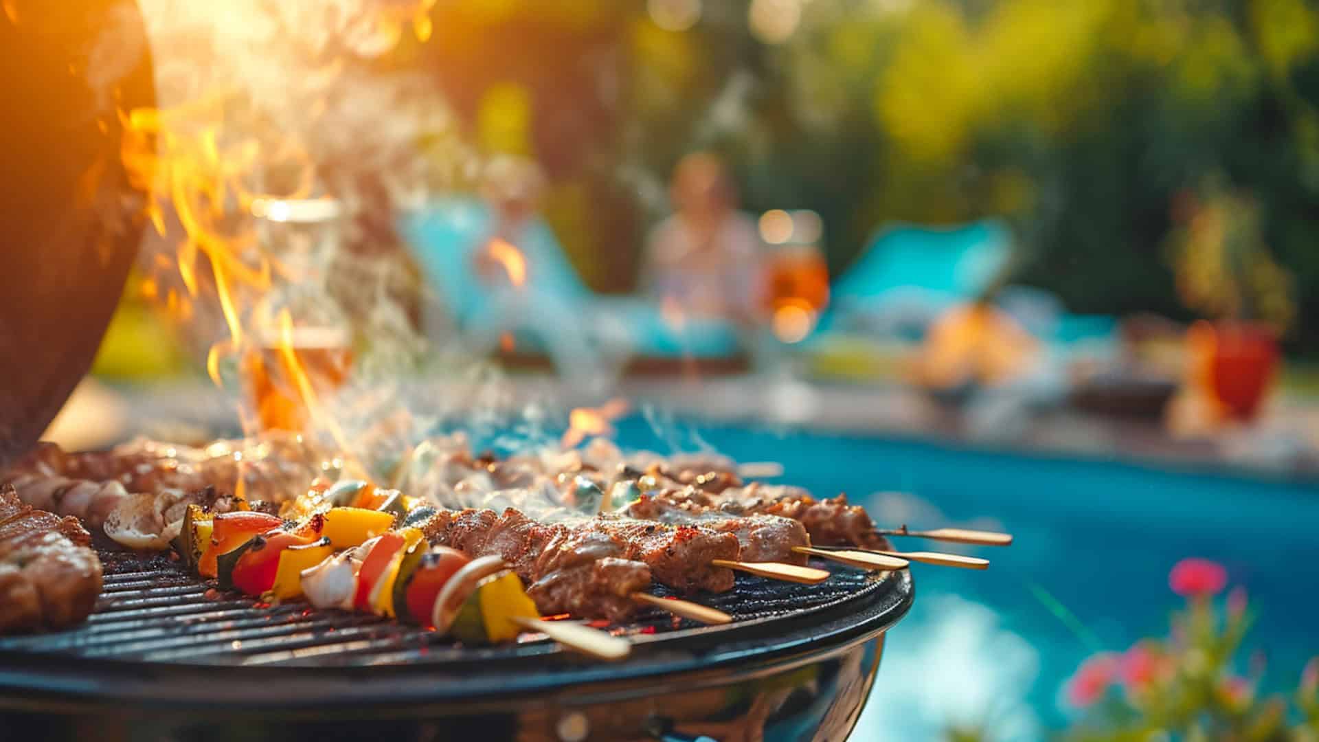 wein bbq grillieren mit freunden