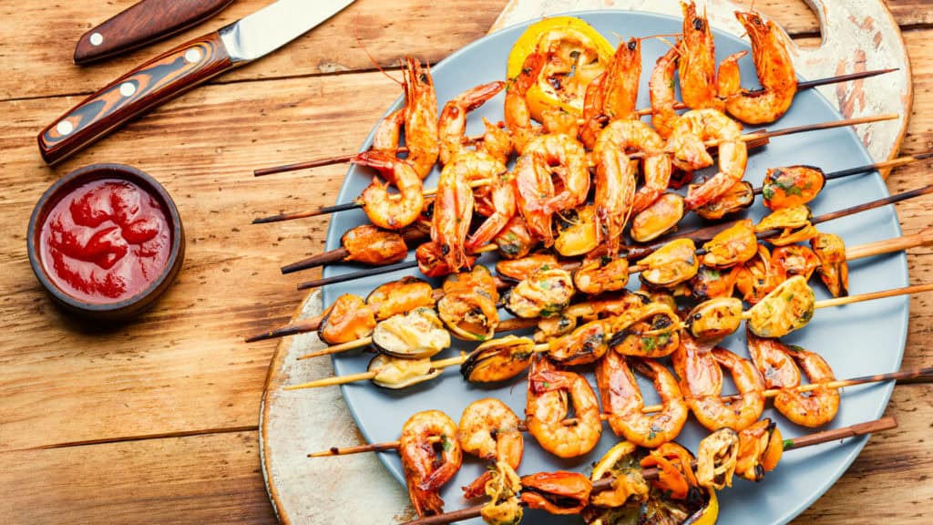 Grillgemuese als vegetarische BBQ Beilage