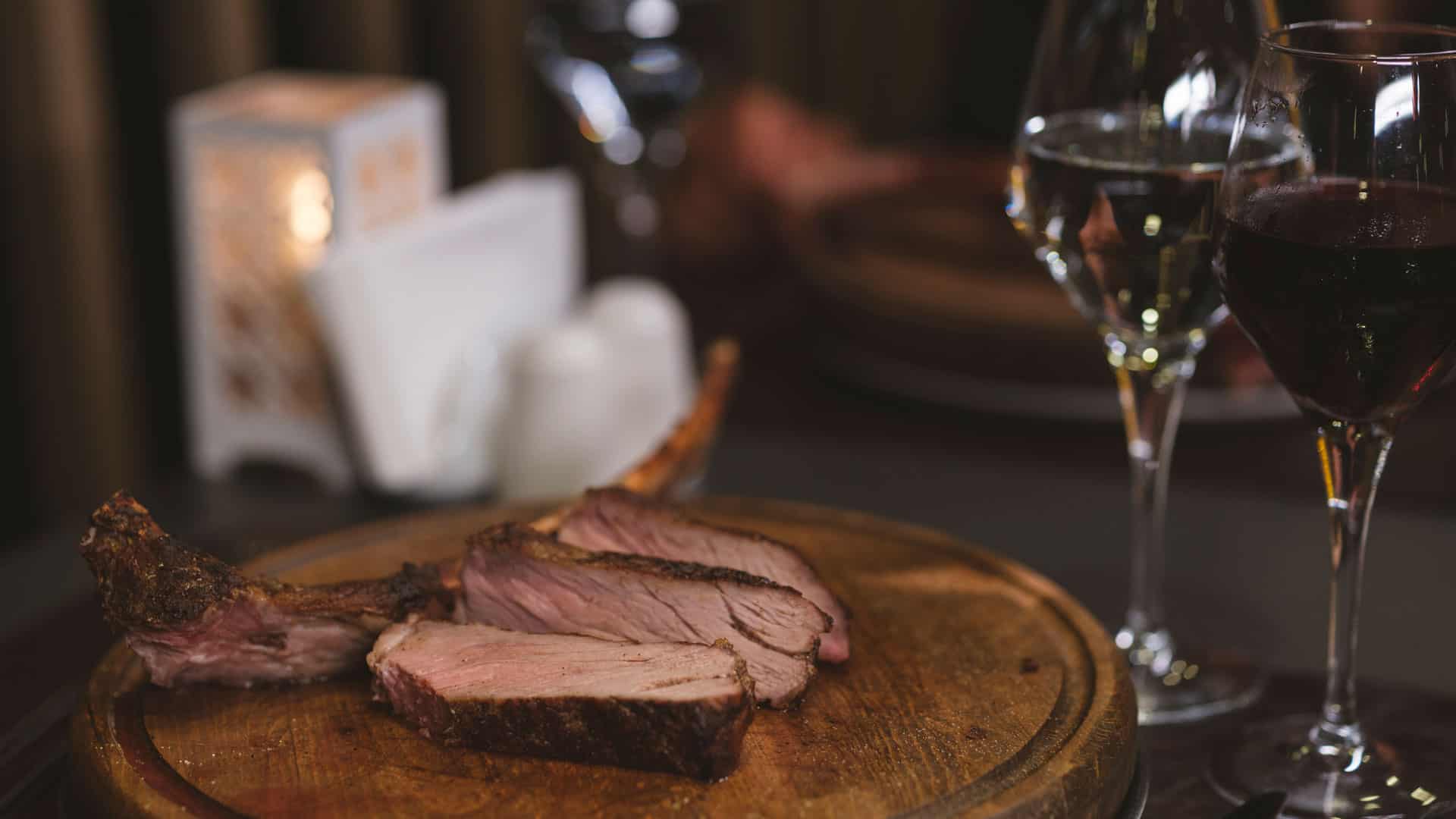 wein rindfleisch weisswein und rotwein