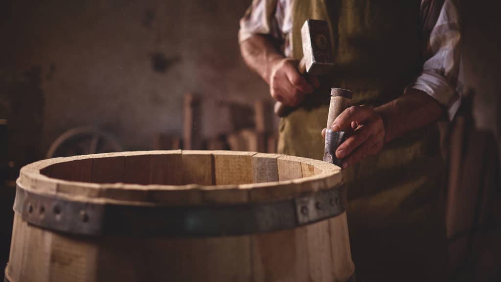 Herstellung eines Eichenholz‑Barrique‑Fasses – Fassbau für Barrique‑Wein