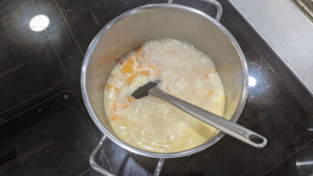 La crème de potiron de Fernando 6 tenne gluringen kuerbis aufkochen