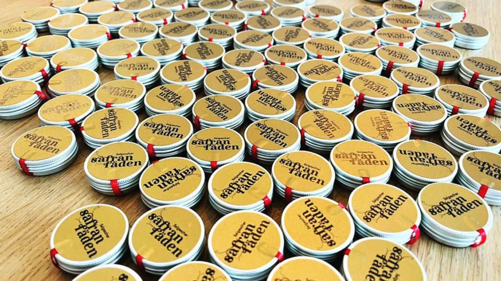 Saffron from Salgesch Valais - locally grown premium spice