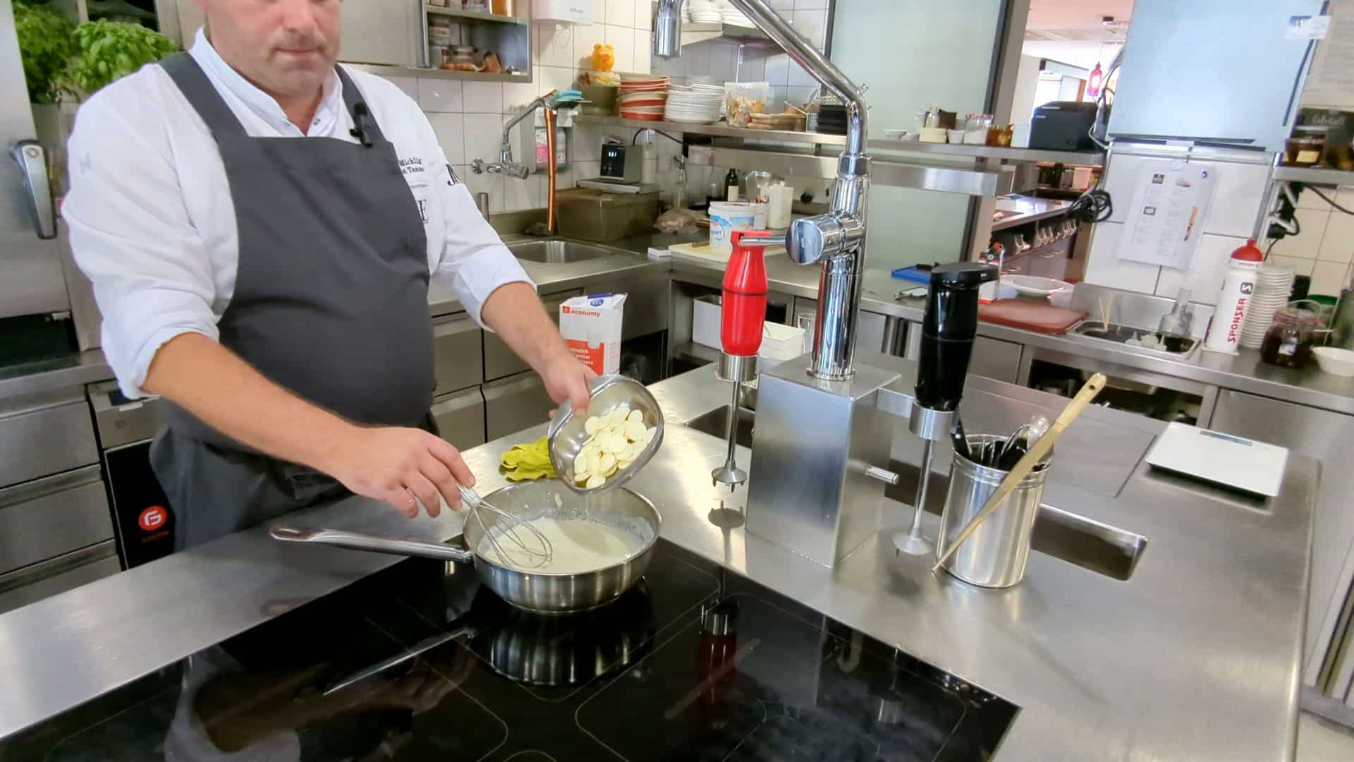 tenne gluringen panna cotta weisse schockolade