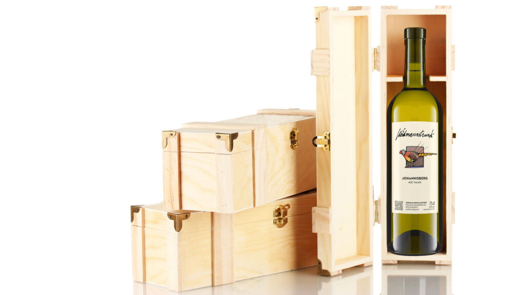 Johannisberg-Weisswein als Geschenkidee – stilvolle Präsentation