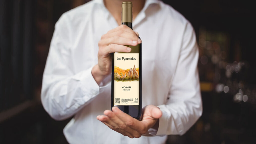 Viognier-Wein „Les Pyramides“ präsentiert – charaktervolle Weissweinlinie