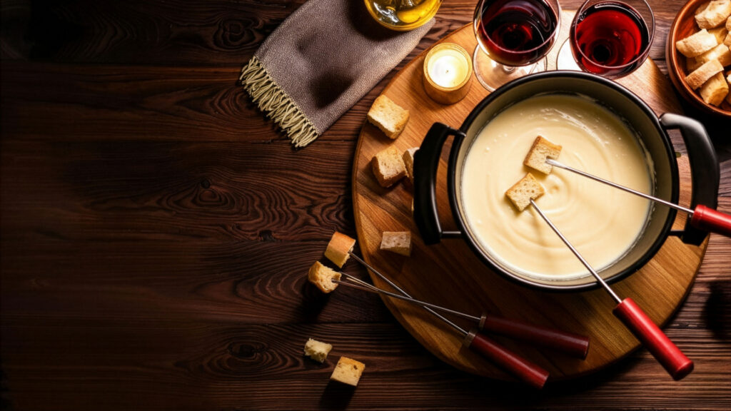 Cheese fondue 6 wein kaesefondue zwei rotweinglaeser
